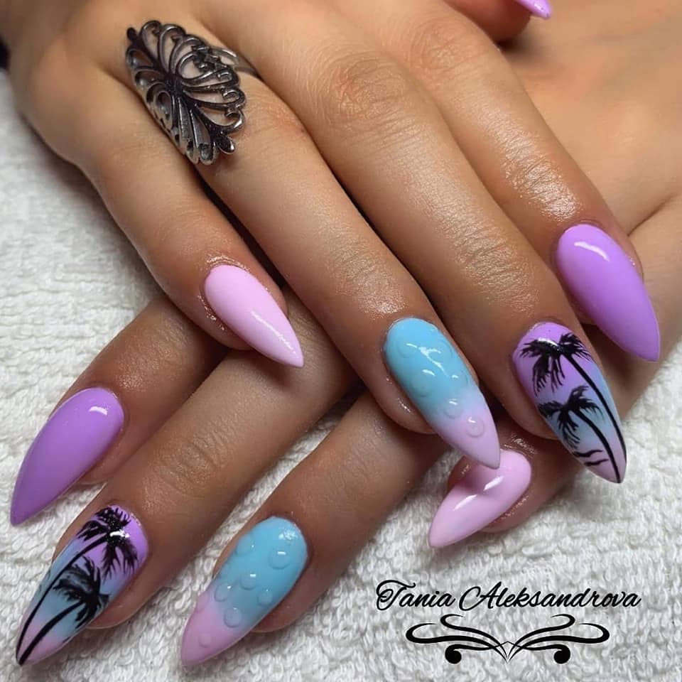  летен маникюр 