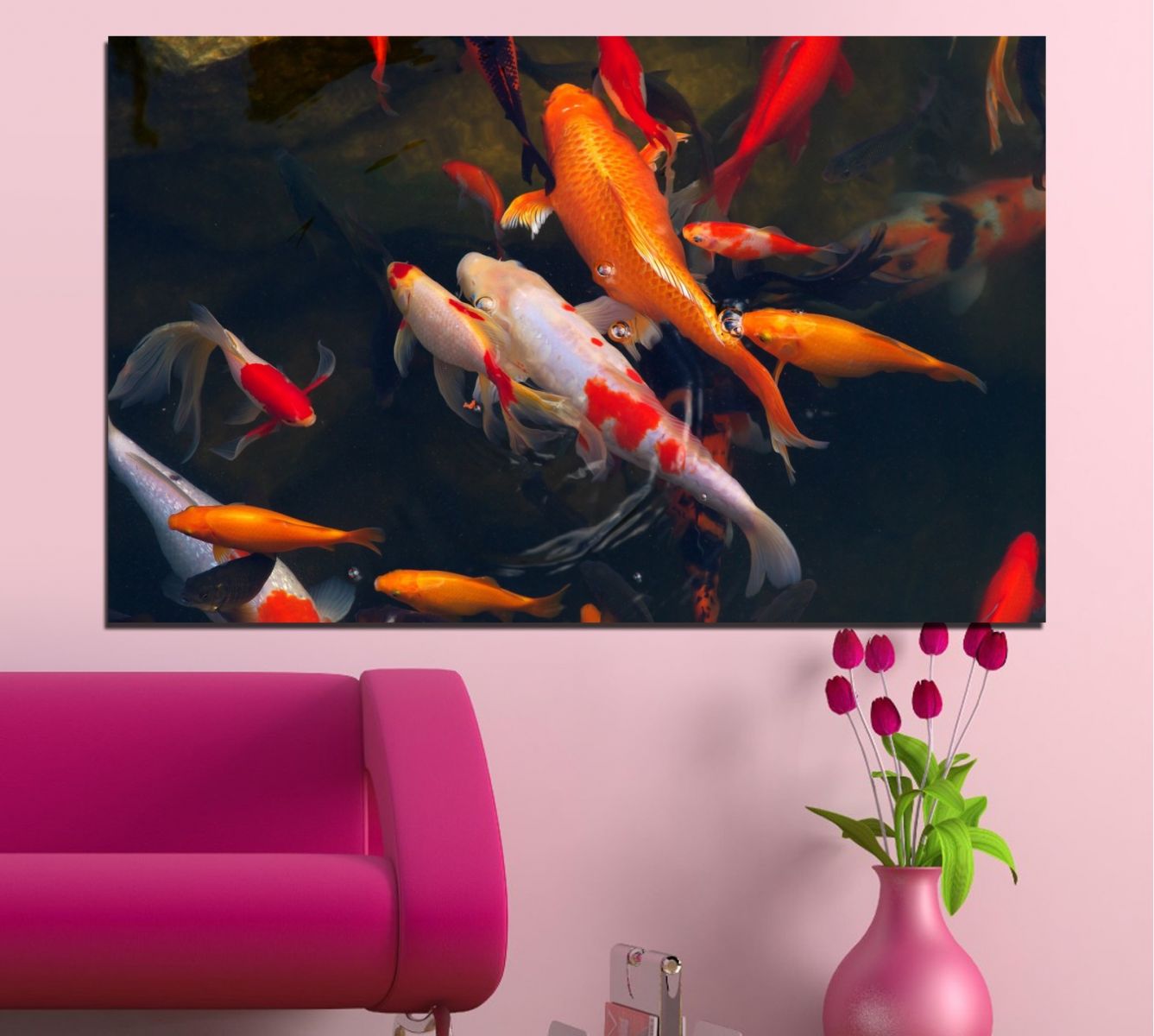 картина с риби
