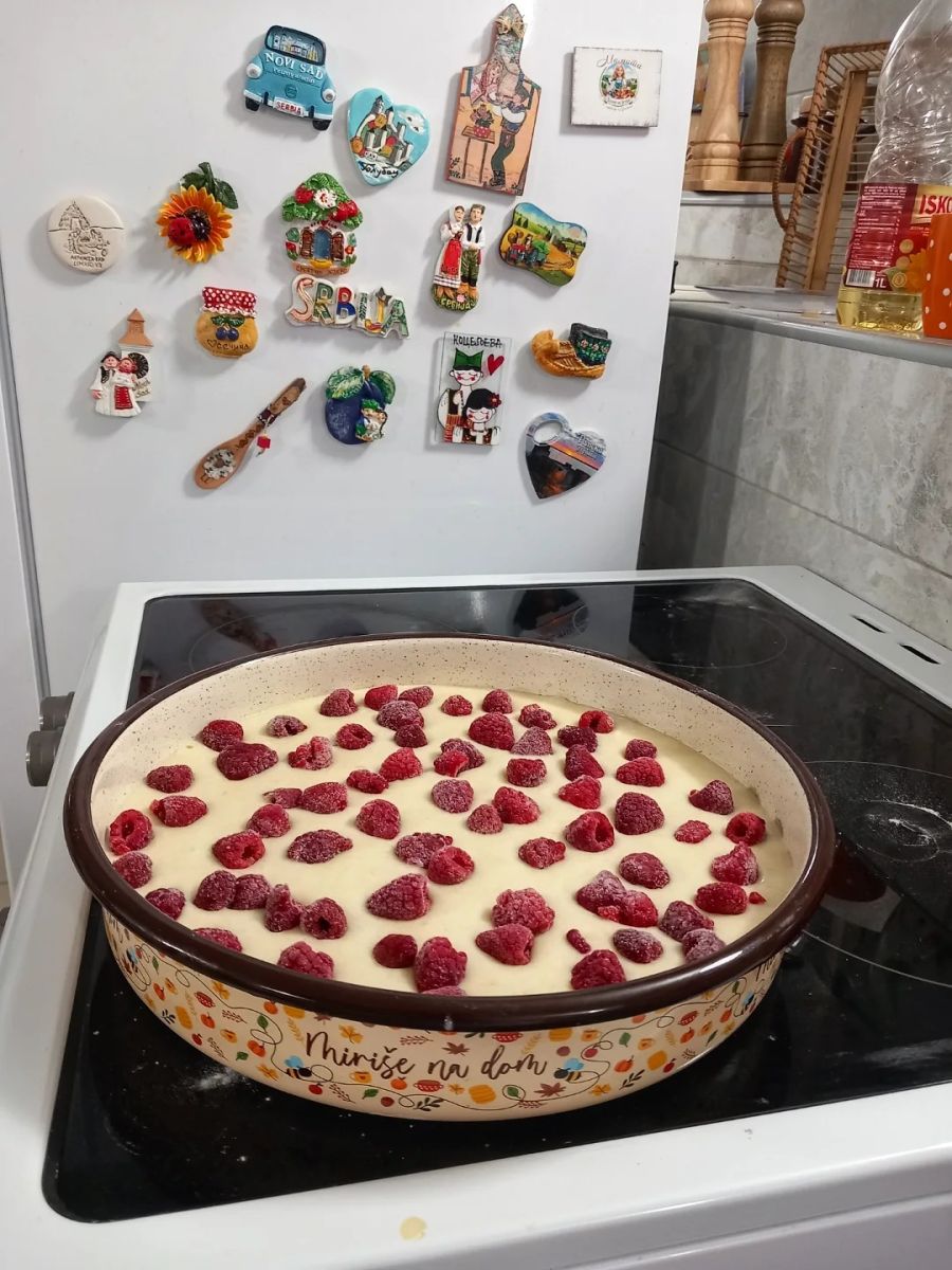 сладкиш с малини