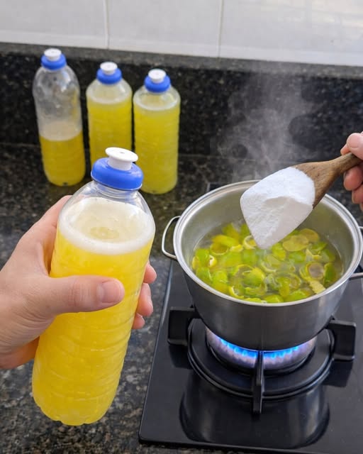 сол в лимонената вода