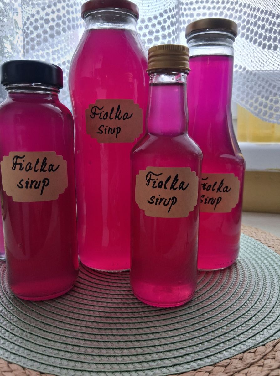 теменужен сироп