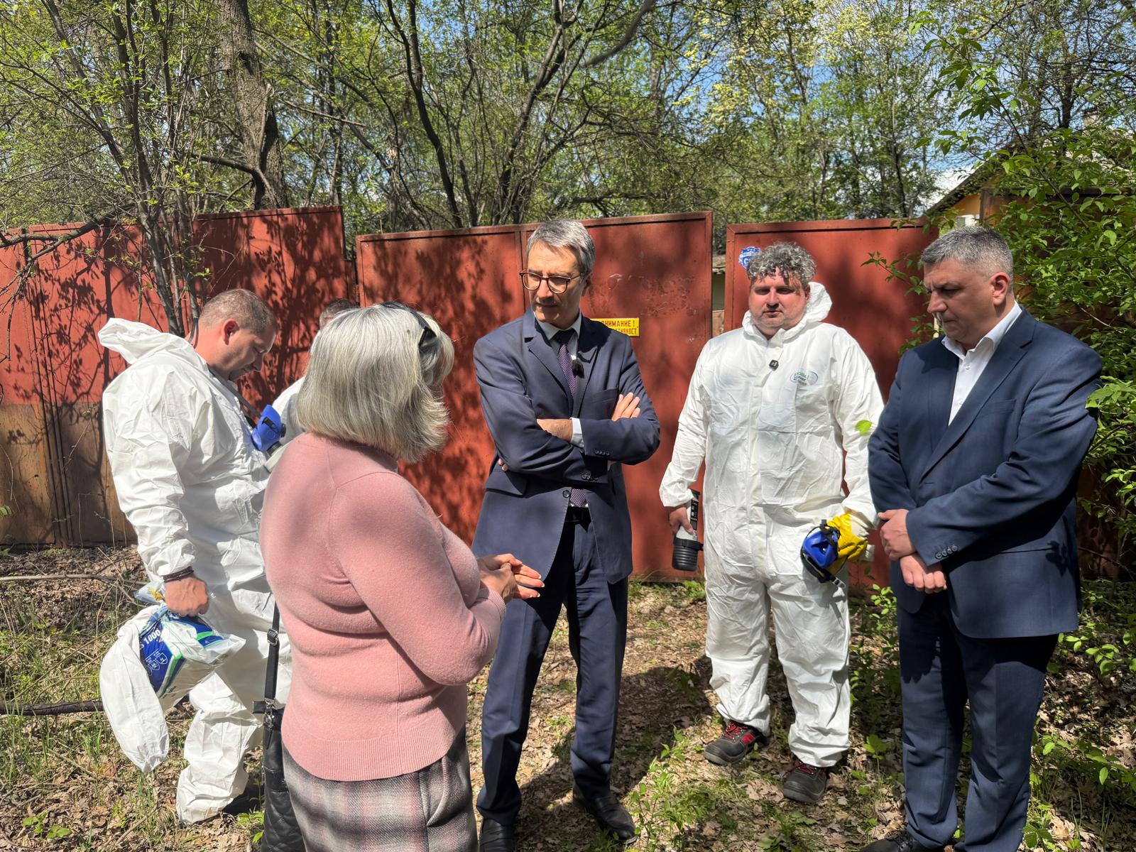 Малинова долина радиация
