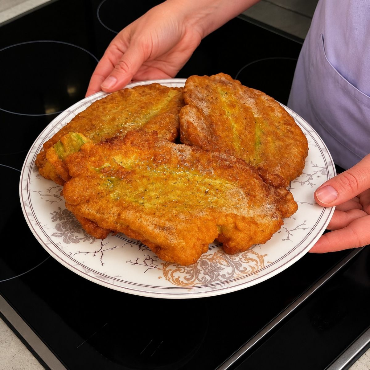 сиромашки зелеви шницели