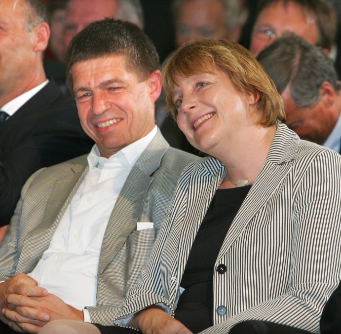 Ангела Меркел и съпругът й