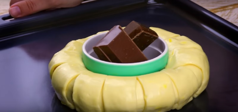 бананов пай с шоколад