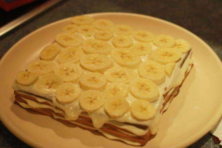 бананова торта