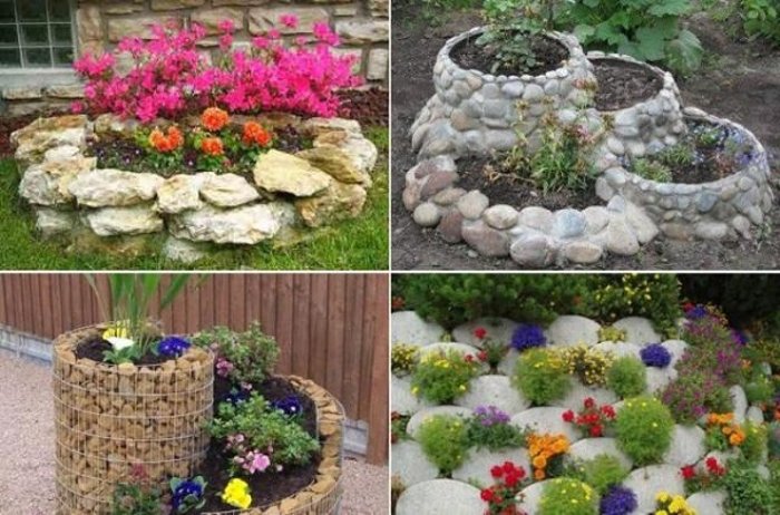 идеи за градина с камъни