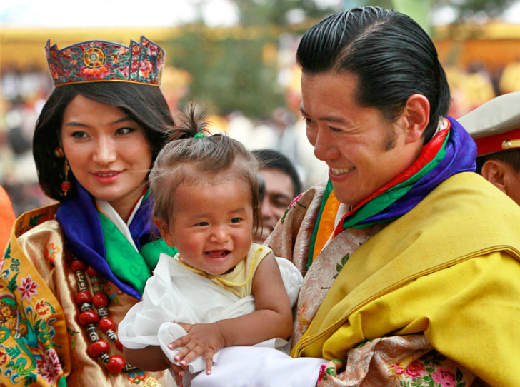 кралска двойка Бутан