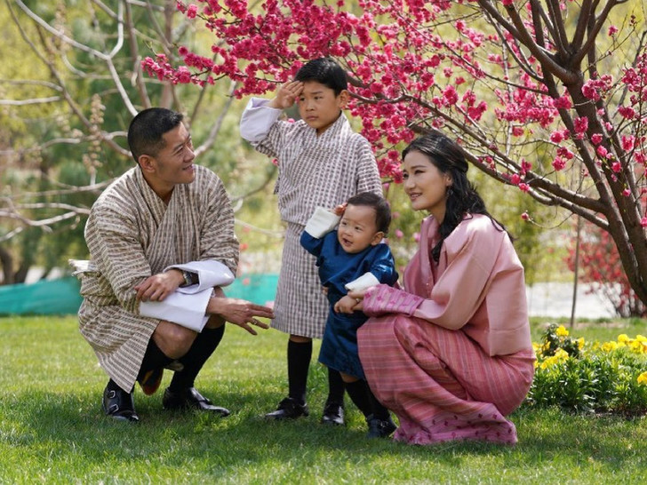 владетели Бутан деца