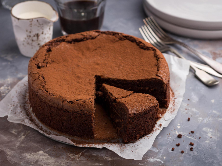 шоколадова торта без брашно