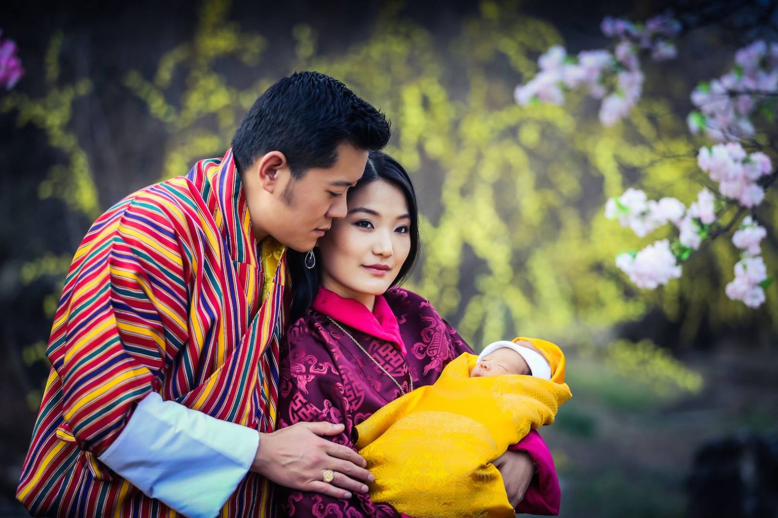 Бутан крал и кралиа