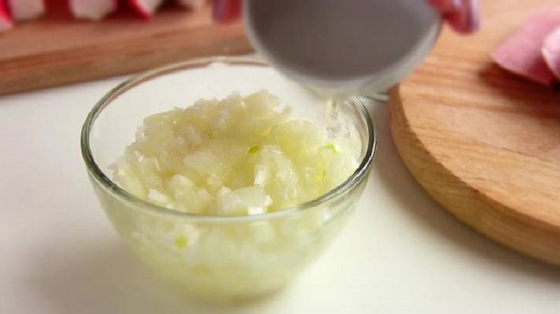  салата снежна кралица 