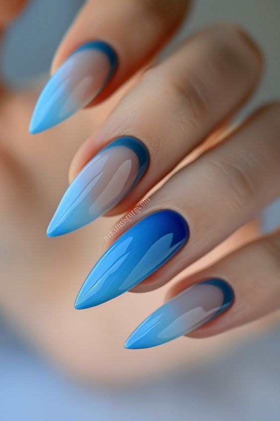  градиентен наследник маникюр 