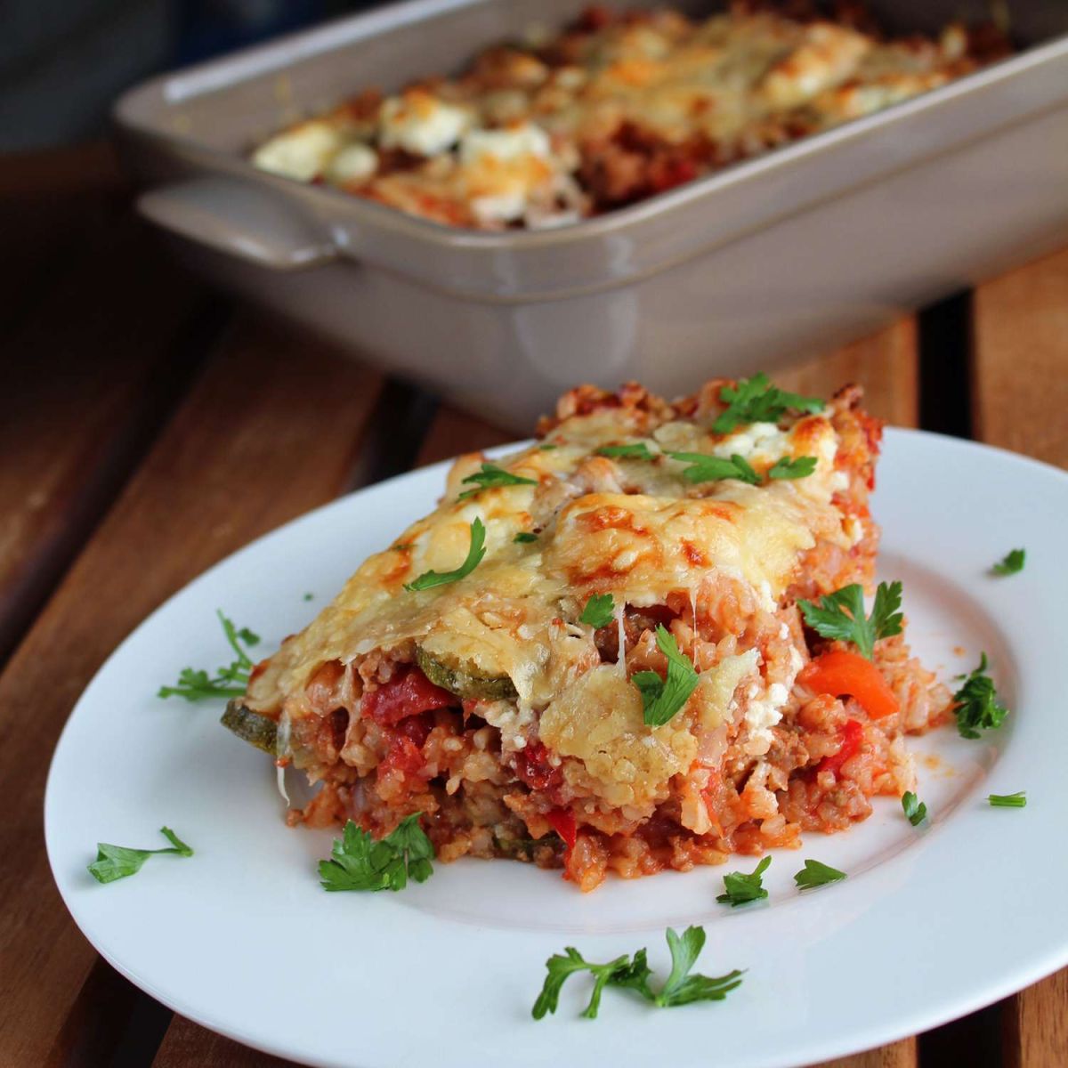 порция непълнени чушки