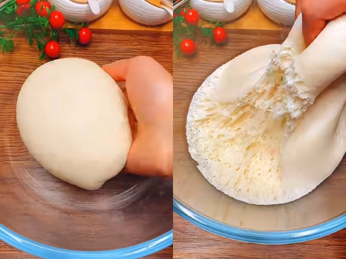 замесено тесто