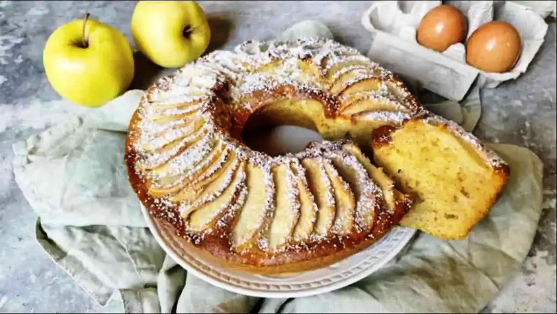 италиански ябълков кекс