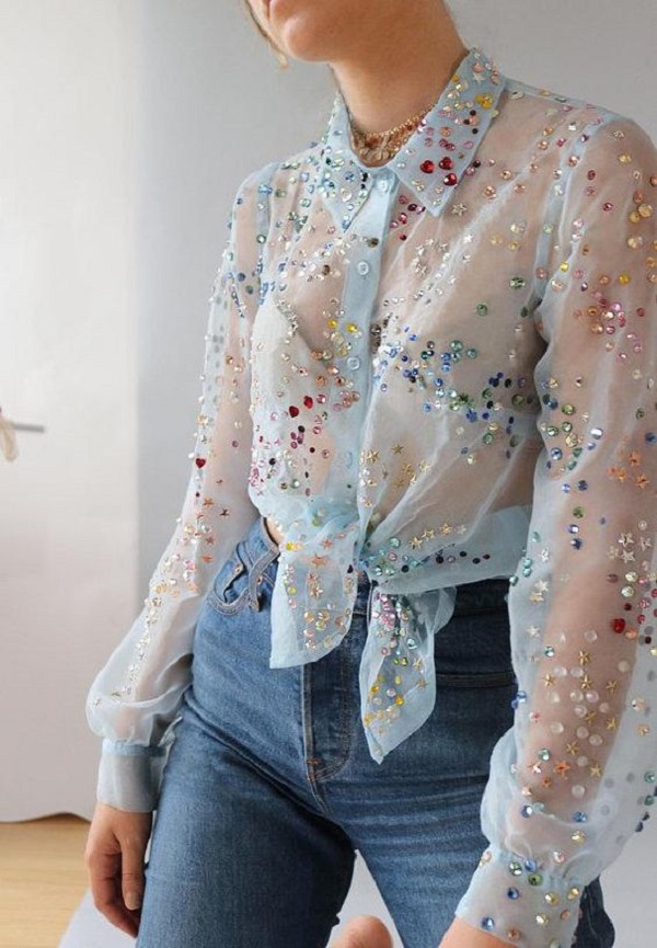 модерните блузи на 2019
