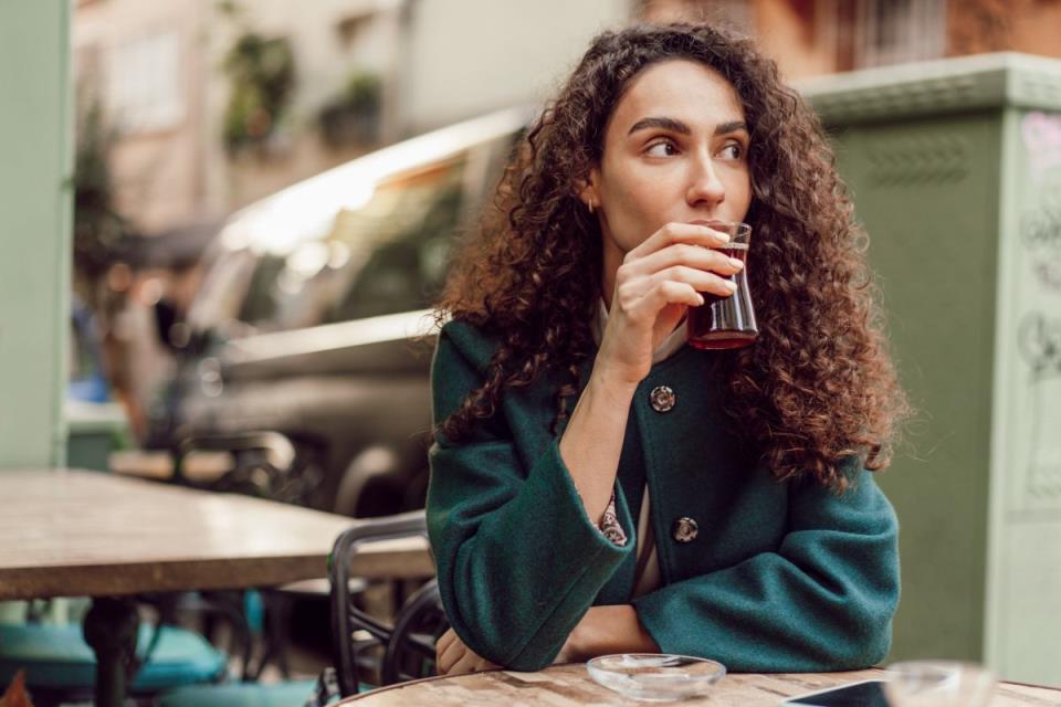 пиене на чай