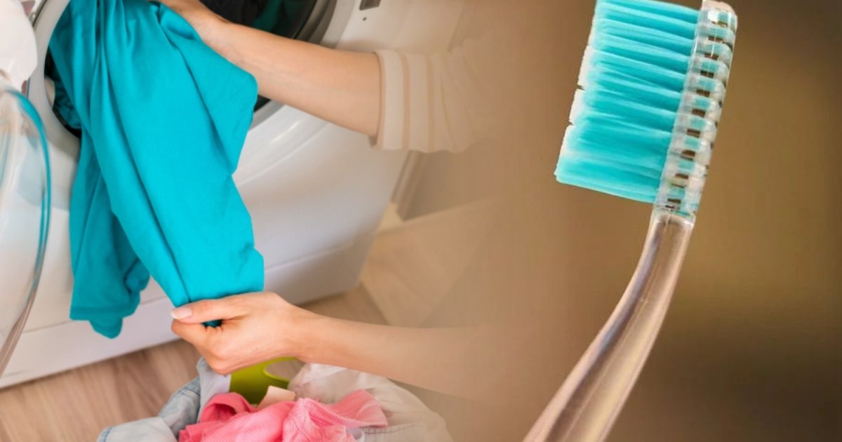 почистване дрехи четка за зъби