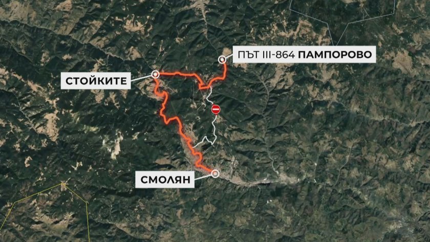 карта свлачище