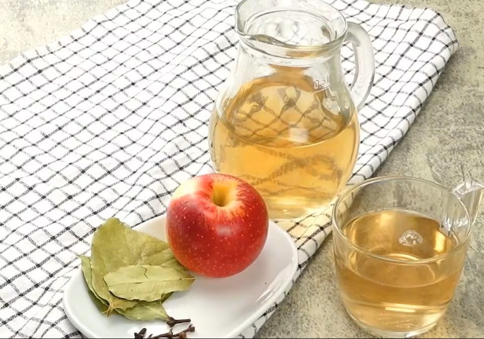 чай дафинов лист и ябълка