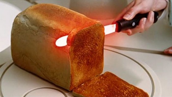 горещ нож в хляба