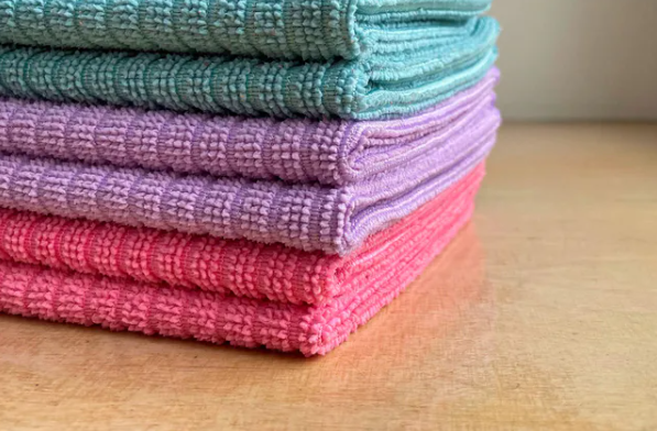 цветни хавлиени кърпи