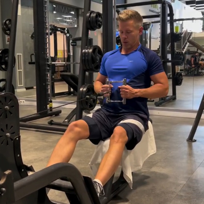 Петер Мадяр тренировка