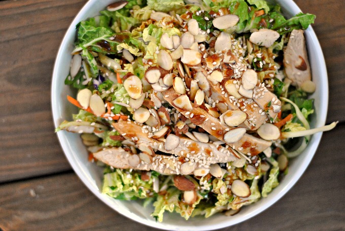  салата пиле на грил 