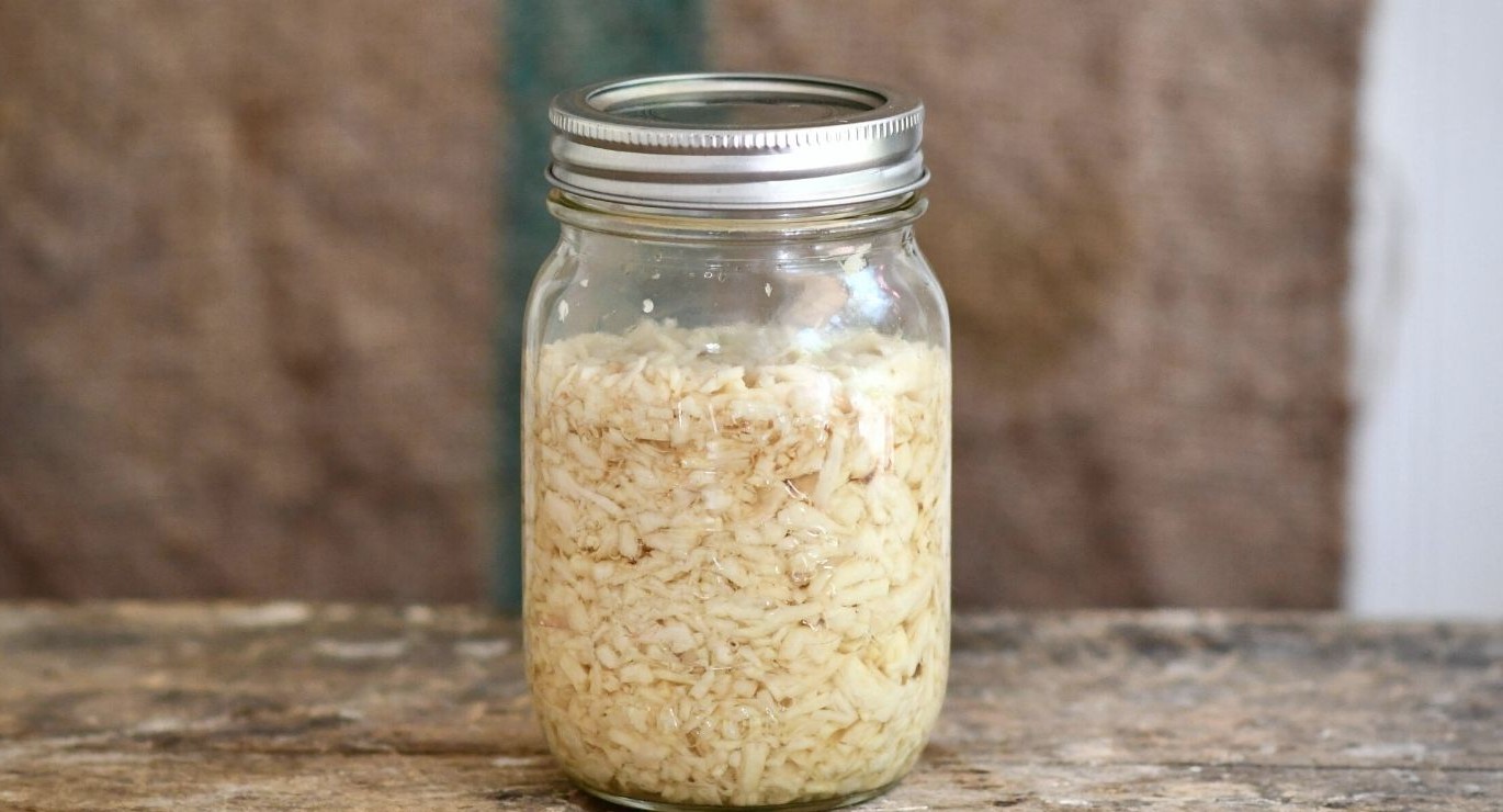 grated horseradish