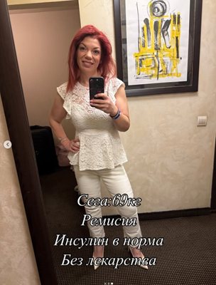 Анна отслабна