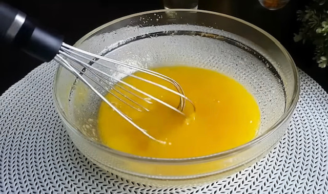 яйца с портокалов сок