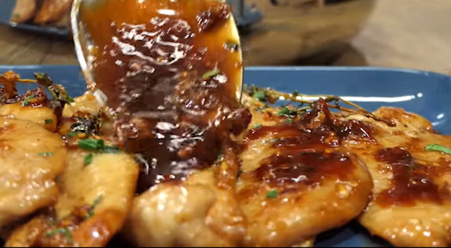  пиле в сладко-кисел сос 