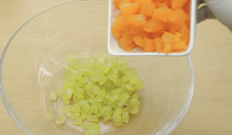  нарязани плодове 