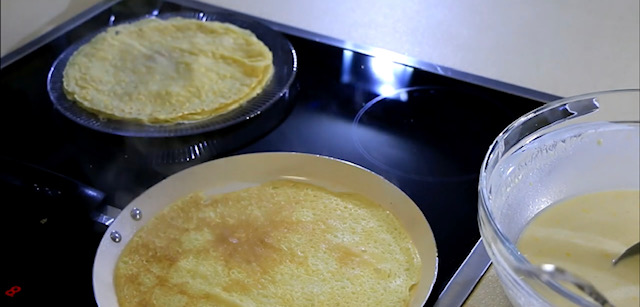 пържене палачинки