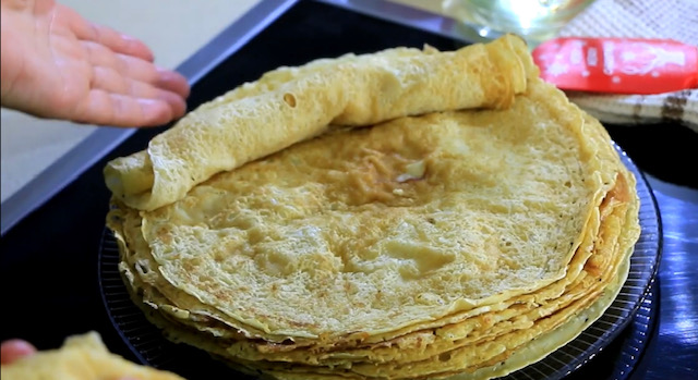 палачинки с вода