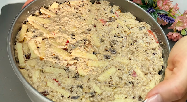  овесена примес във форма 