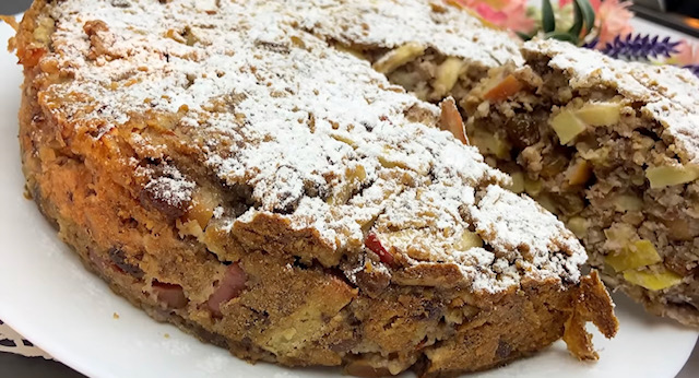  диетичен ябълков сладкиш 