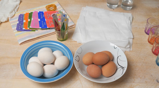 подготовка боядисване яйца