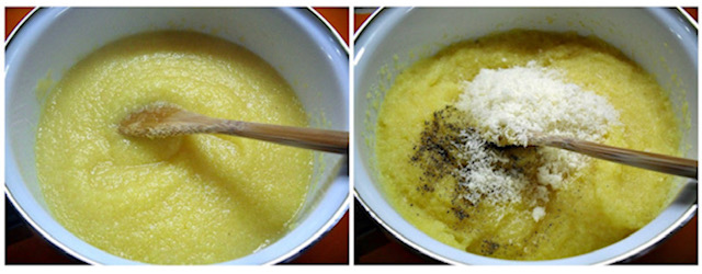  подготвяне качамак 