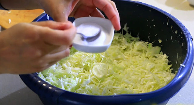  зеле със сол 