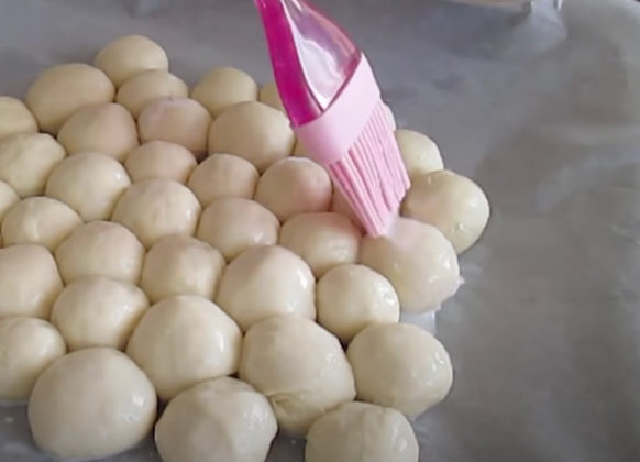 намазване с мляко