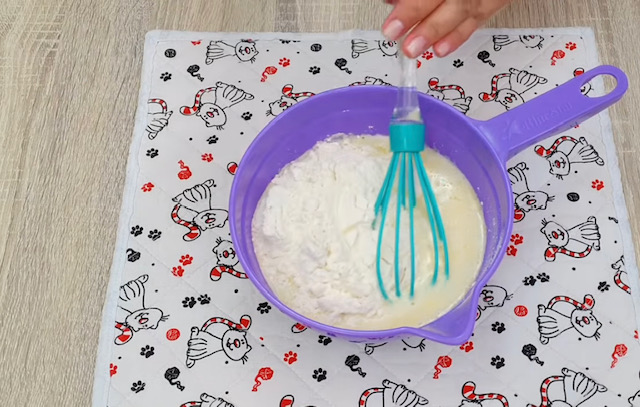  течно тесто 