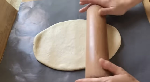 разточено тесто