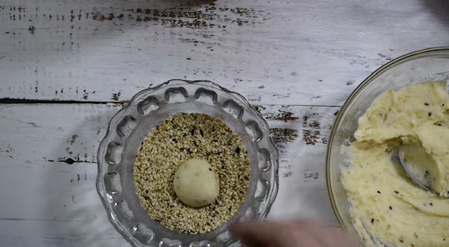 картофени топчета оформяне