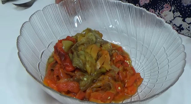 печени белени чушки
