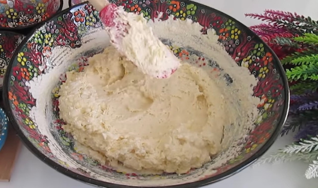  тесто с брашно 