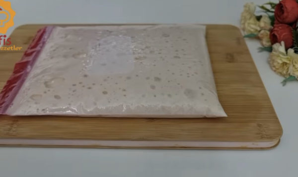 торбичка с тесто