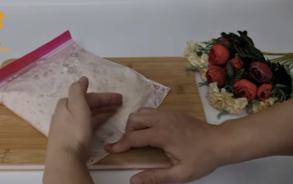 втасало тесто в плик