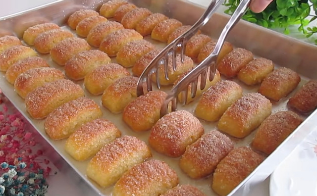 курабии в сироп